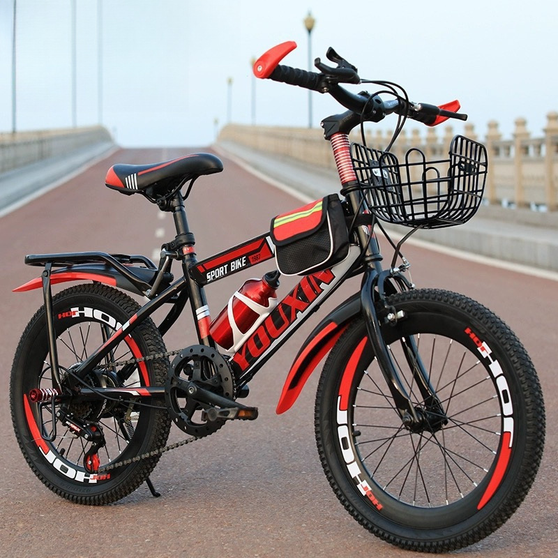 Children's Bicycle 6-7-8-9-10-12 Years Old 15-Year-Old Boy's Bicycle 20inch Primary School Student Mountain Variable Speed Medium and Large Kidsren