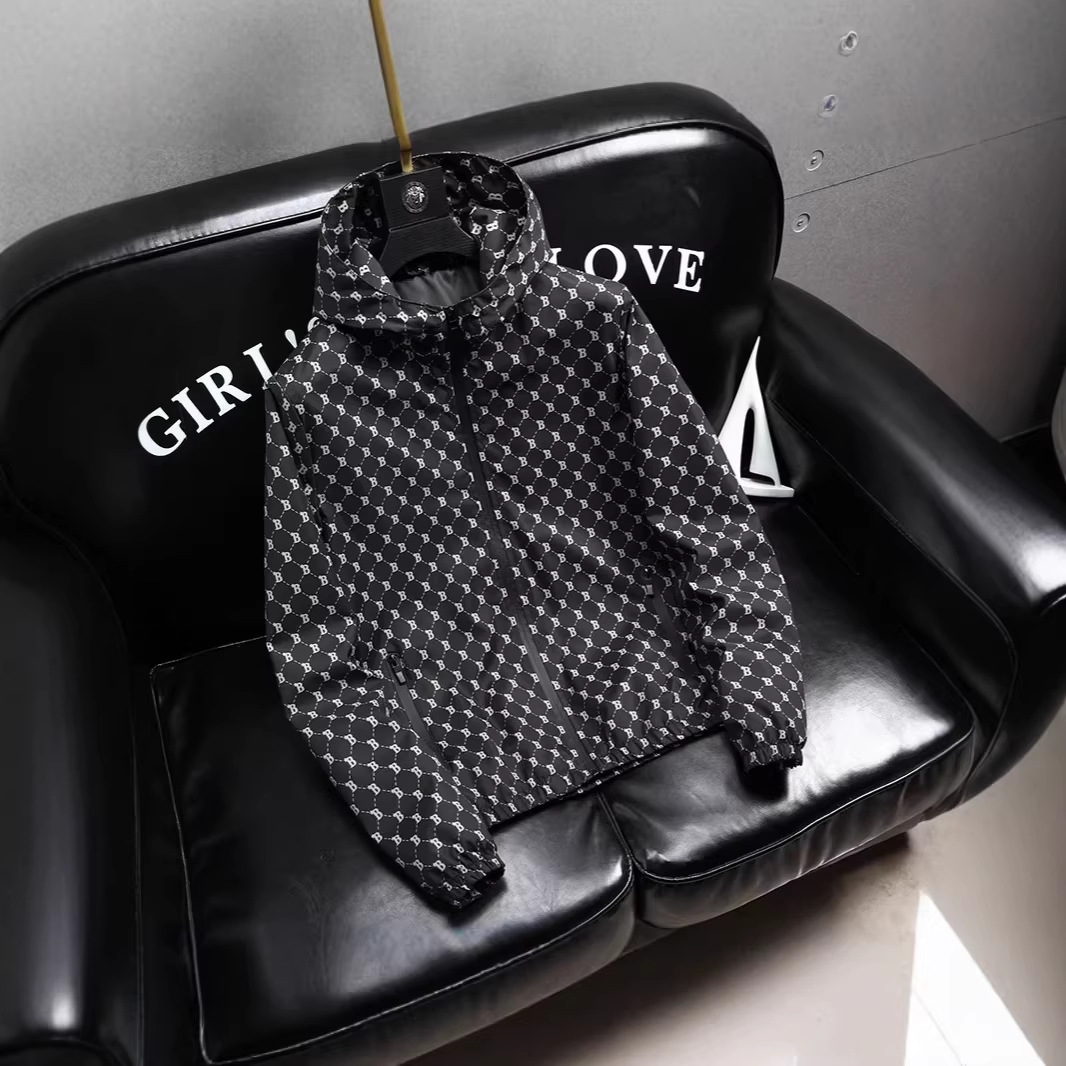 Men's Clothing Men's Style Hooded Jacket Sun Protection Trendy And Stylish Thin Design Long Sleeve For Formal & Casual_voghion.com