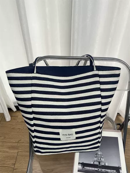 Double-sided stripes-navy blue