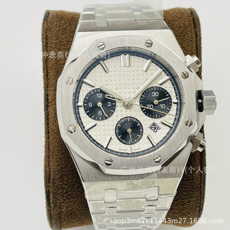26331 Oak Series Watch Multi-Function Chronograph Swiss Kv Timing Quartz Men's Watch