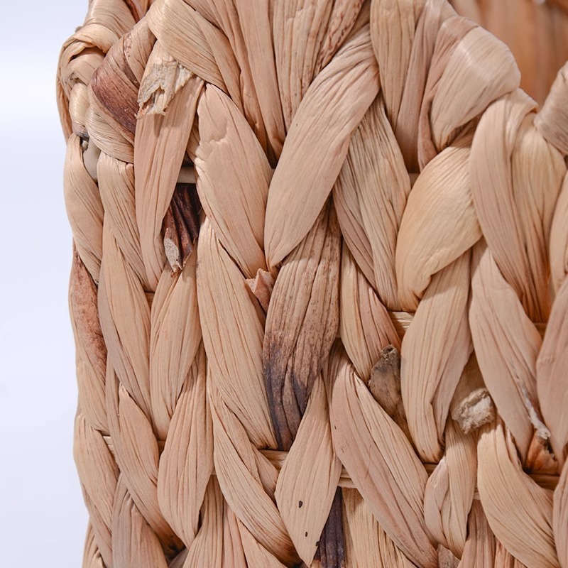 Cesta de almacenamiento de hierba de calabaza de encaje plegable tejida cesta de almacenamiento grande juguetes para el hogar cosméticos cesta de almacenamiento de artículos diversos