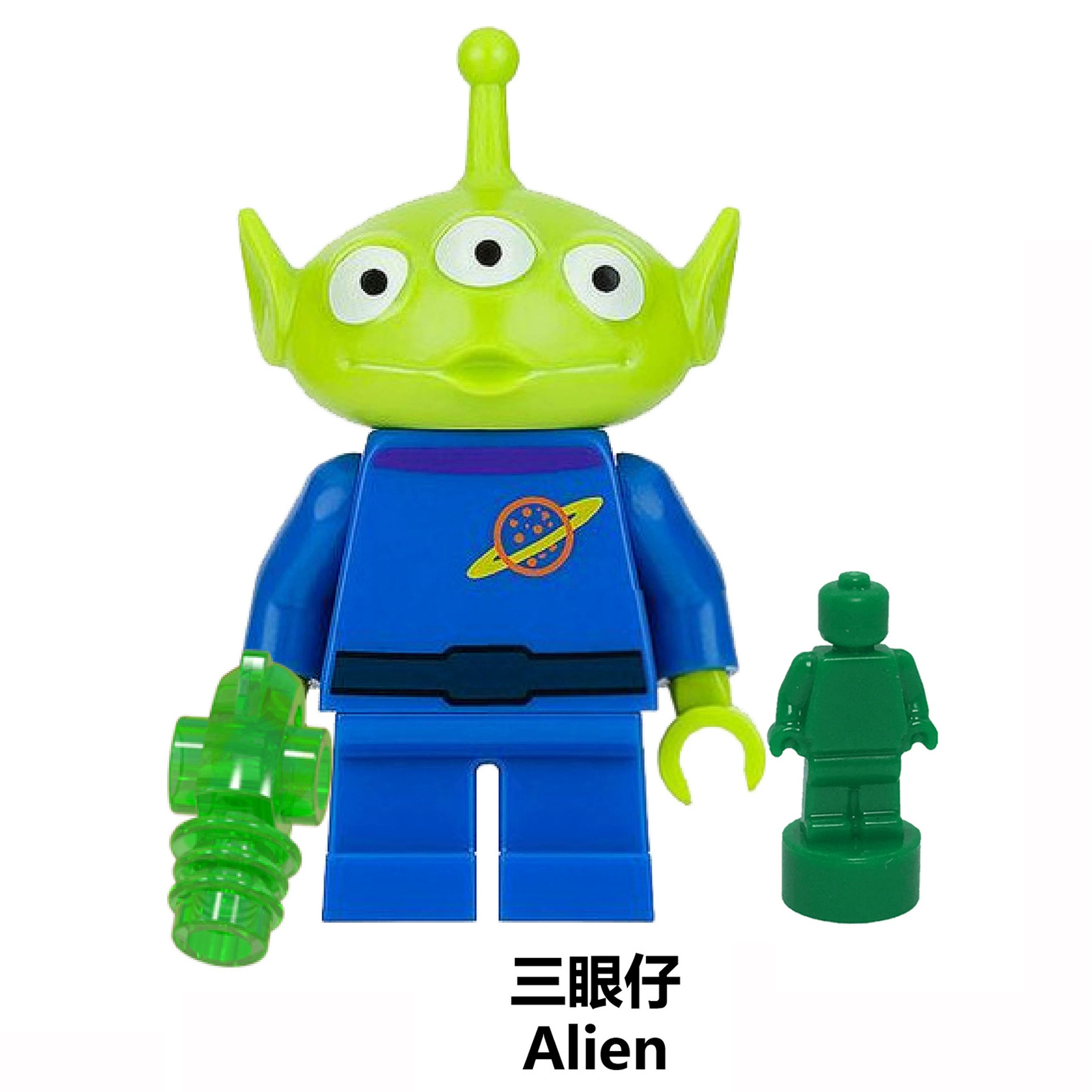 Constructor, wooden man, cartoon minifigures, doll, toy, (Cross-border trading), wholesale, small particles