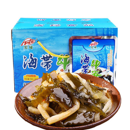 Green and Crispy Bamboo Shoots, Preserved Mustard Greens, Young Bamboo Shoots, and Mushroom Dried Noodles with Three Treasure Dishes, Three Treasure Pickled Sauce, and Wholesale