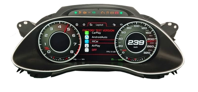 Model Year Lcd Dashboard | automobile instrument - a4-2009-2012