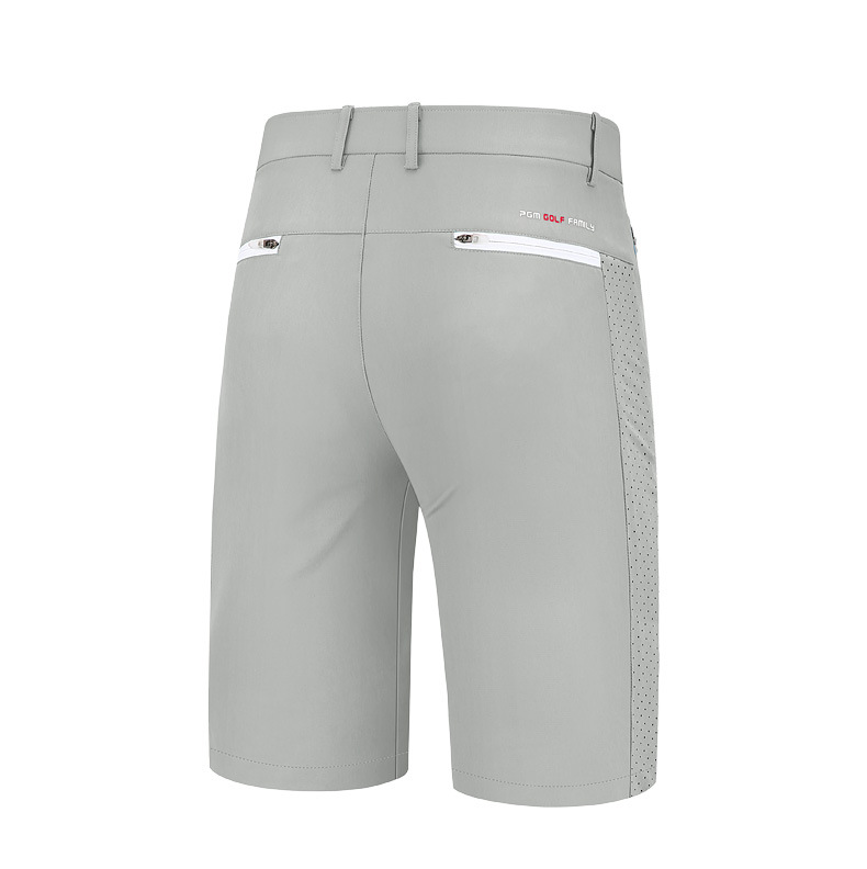 Quần short golf nam PGM thể thao mùa hè thoáng khí — KUZ057 màu xanh hải quân, KUZ057 màu xanh lam, KUZ057 màu xám, KUZ057 màu trắng chi tiết 23
