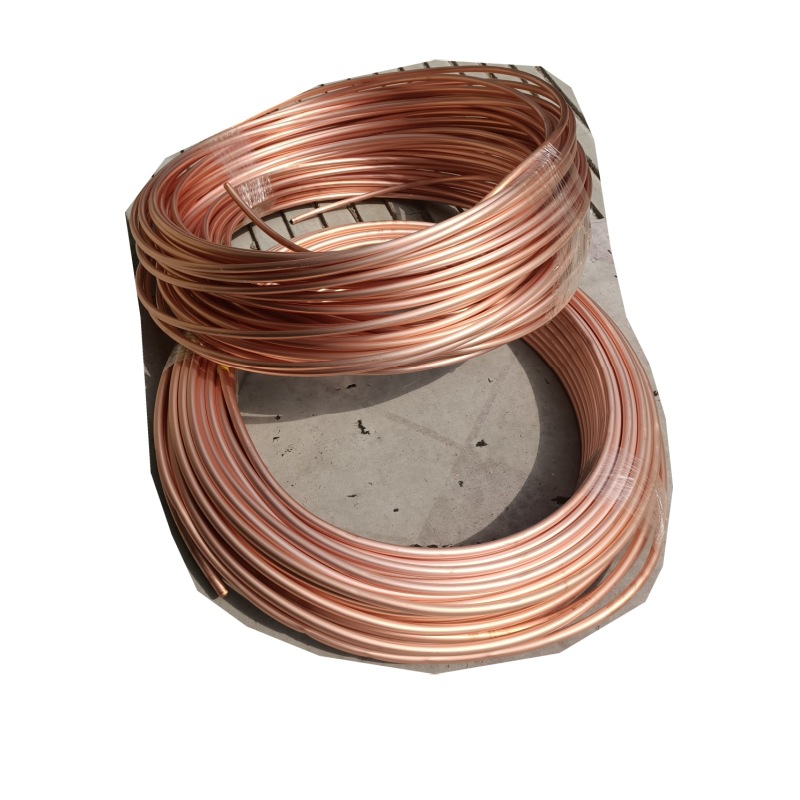 Tubo de cobre para serpentín antimosquitos, tubo de cobre para refrigerante 3/4, tubo capilar de cobre de precisión 2*0.2, tubo de cobre de longitud personalizada de 15-30 metros