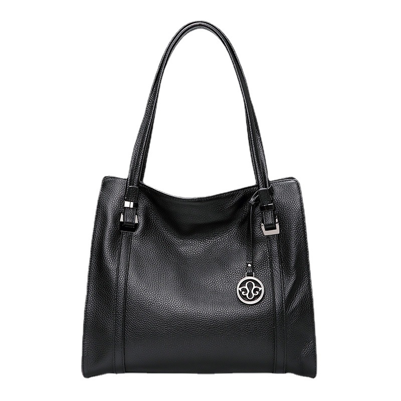 Qiandian Women's Bags 2026 New Trendy Fashion Genuine Leather Large Capacity Shoulder And Crossbody Cowhide Bag - Thumbnail 4