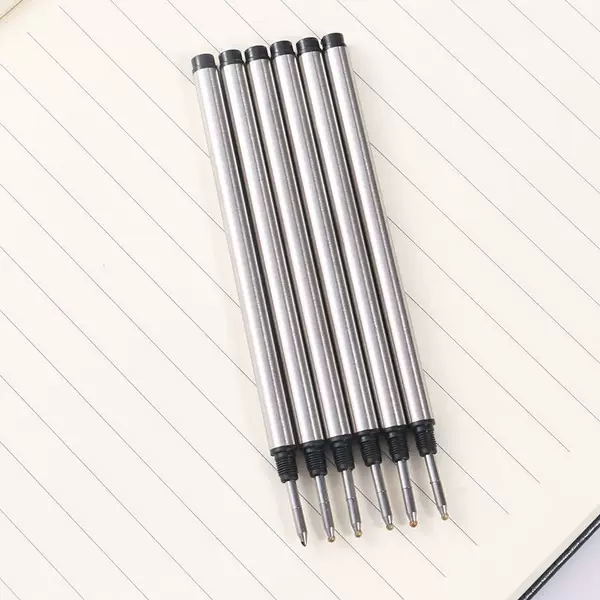 Factory wholesale spot metal thread signature pen refills ball pen neutral pen refills universal refills 0.5mm