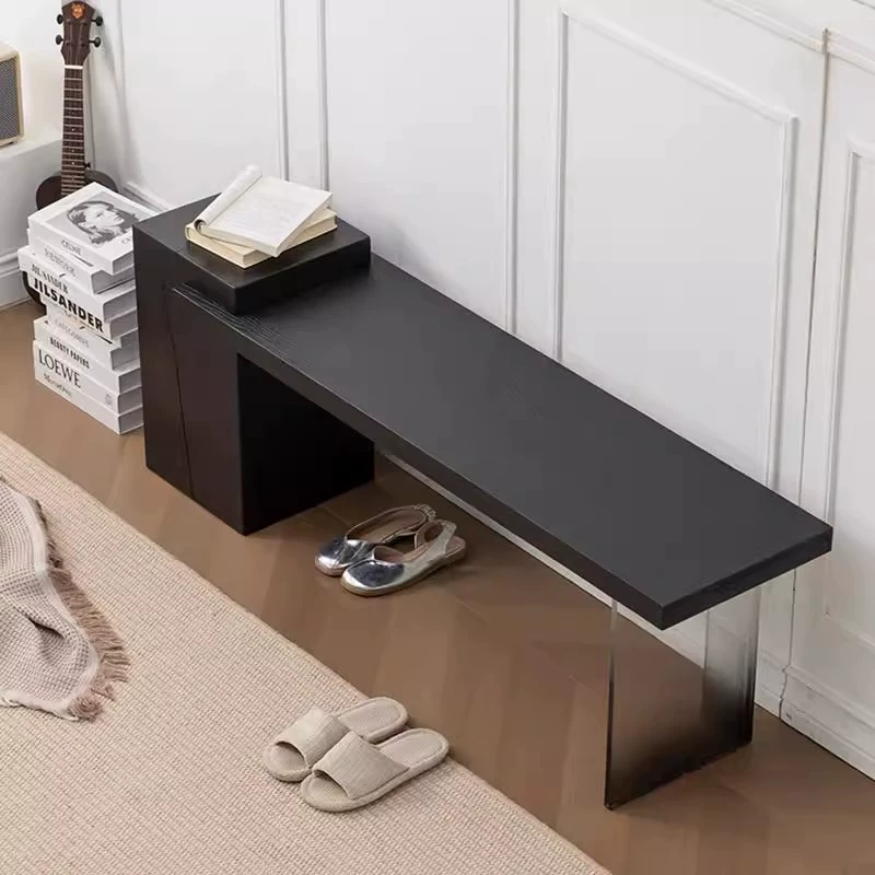 Акриловая скамья из цельного дерева