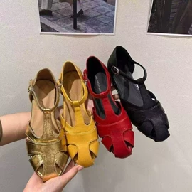 女式休闲单鞋;厚底拖鞋;女式时装单鞋
