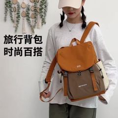 クロスボーダーバックパックトレンディなシンプルな大容量スクールバッグ女性の韓国バックパックレジャー旅行バッグコンピュータバッグ卸売