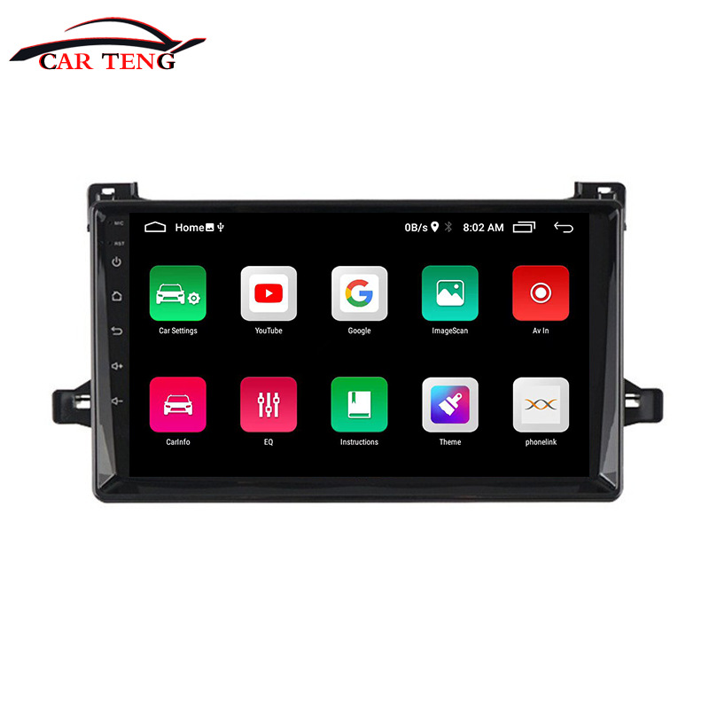 Applicable to Toyota Prius 16 Prius Android large -screen navigation Bluetooth reverse images