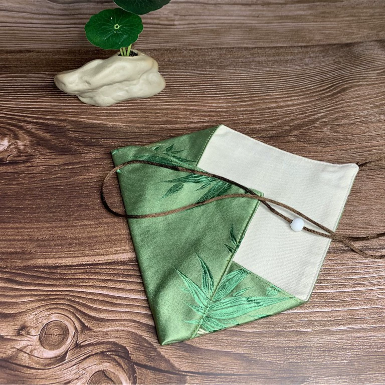 Зал Древнего Стиля Изысканная Коробка Аромата Сумка из хлопка и льна Ароматизатор Трубка Ручная Сумка Бархатная упаковка для вышивки Удобный набор ароматов Тканевая сумка