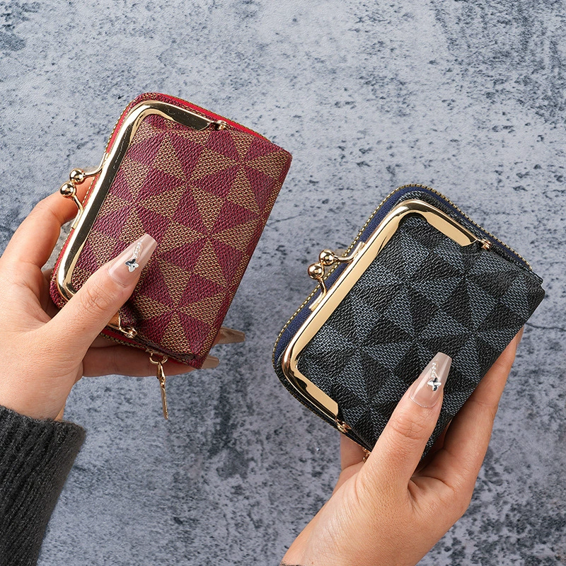 Short universal wallet for students, city style