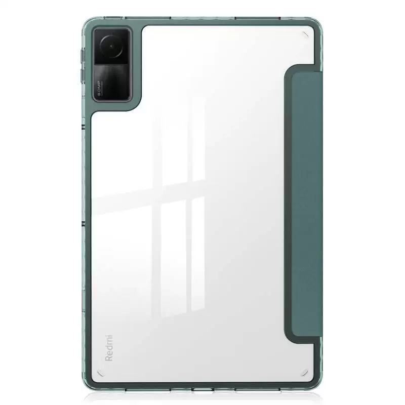 Подходит для Xiaomi Redmi планшета защитный чехол 10.6 прозрачная задняя крышка триплекс акриловая все-в-одном крепление чехол-подставка