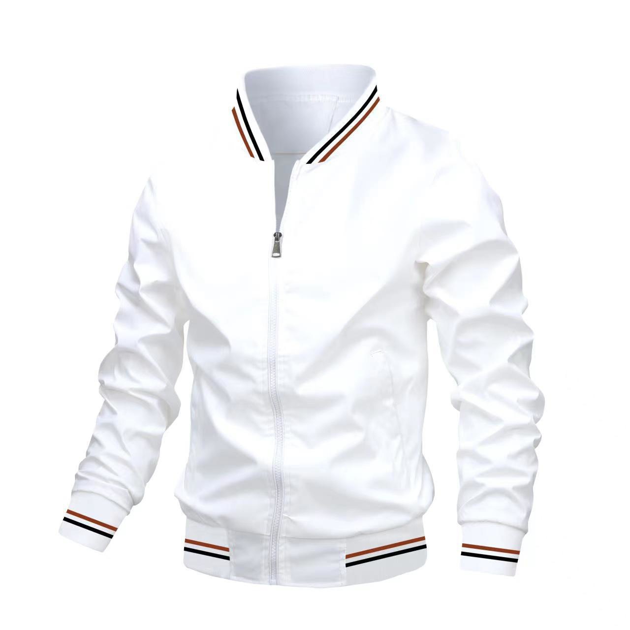 boy Jacket Trendy Autumn Winter New European American Casual Coat Fashion Trend Outerwear Men's Thin Wholesale Stylish_viptrois.com