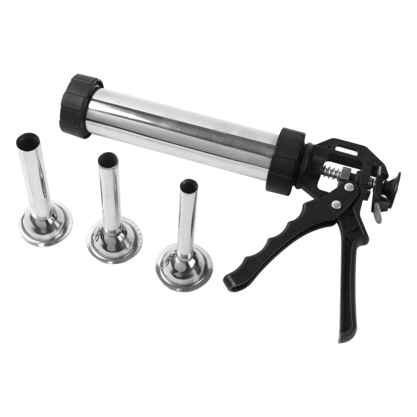 Stainless steel 1kg sausage filling machine household small manual filling artifact sausage sausage roast sausage hand squeezing filling gun