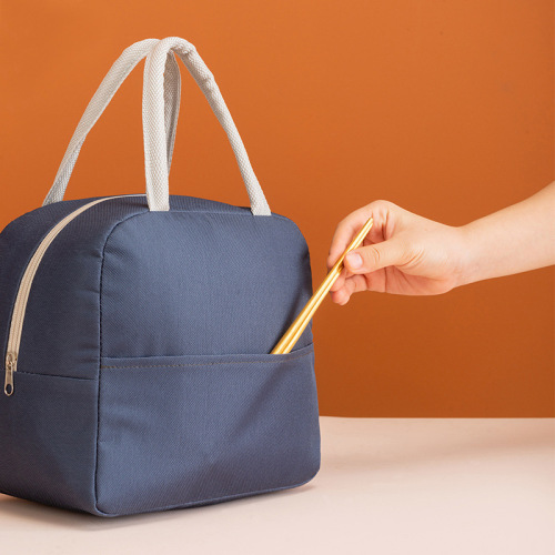 Lunch box bag, insulated lunch bag, student lunch box, waterproof and oil-proof, office worker meal bag, thickened aluminum foil bag