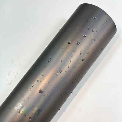 PET ultra-sub-laser matte electroplated Auto Color Change Film - pet-super-sub-color-rainbow-laser-electroplated-tungsten-steel-10469-152-165m