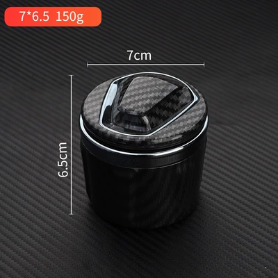ashtray multi-function with cover | Car ashtray - x3-full-carbon-fiber
