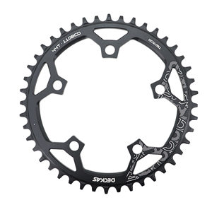 Deckas 110BCD 正負歯ディスク 5穴 36-58T ロードバイク単一歯ディスク アルミ合金 