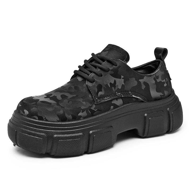Zapatos de cuero de otoño 2024 nueva tendencia retro nicho británico estilo de alto nivel hombre zapatos de cuero de moda