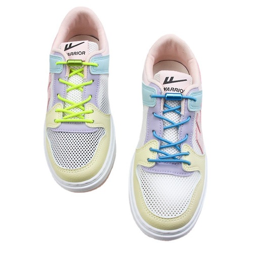 Wholesale shoelaces, colorful metal capsule accessories, elastic free-tie shoelaces, children's elastic free-tie elastic lazy shoelaces