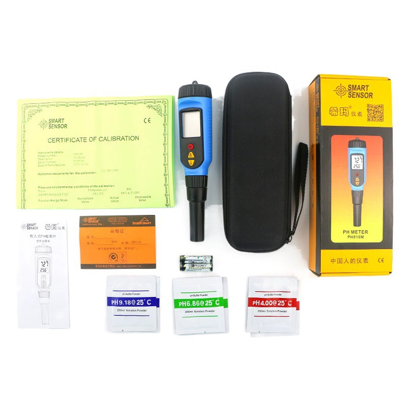 Hima PH818M пирсинг тесто лапша мясо овощи хлеб фрукты паровой хлеб раствор температура pH детектор