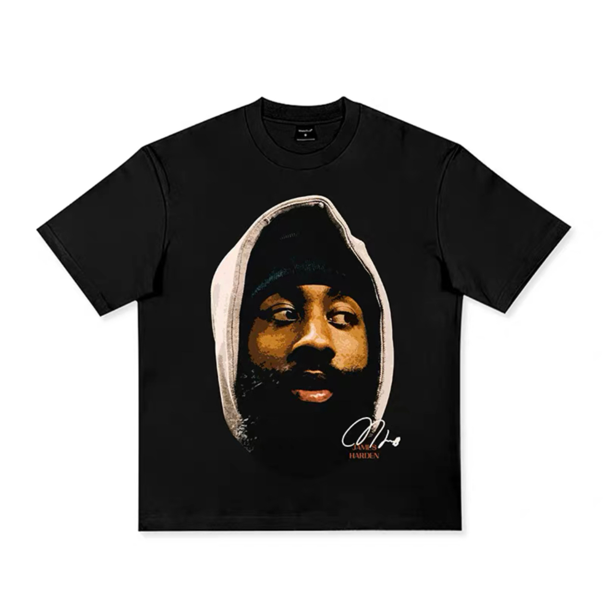 Camiseta americana estrella Rosa James Morant Curry impreso manga corta de algodón calle media manga camiseta al por mayor