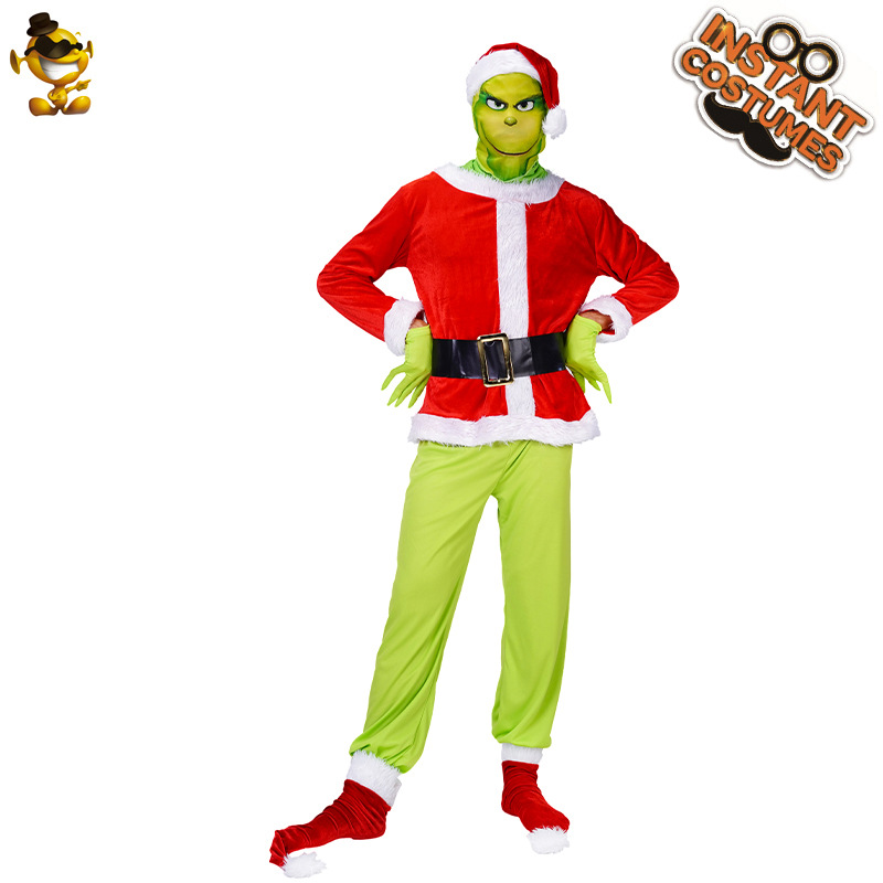 Navidad Cosplay Santa Claus fiesta traje Halloween carnaval traje etapa rendimiento traje image 6