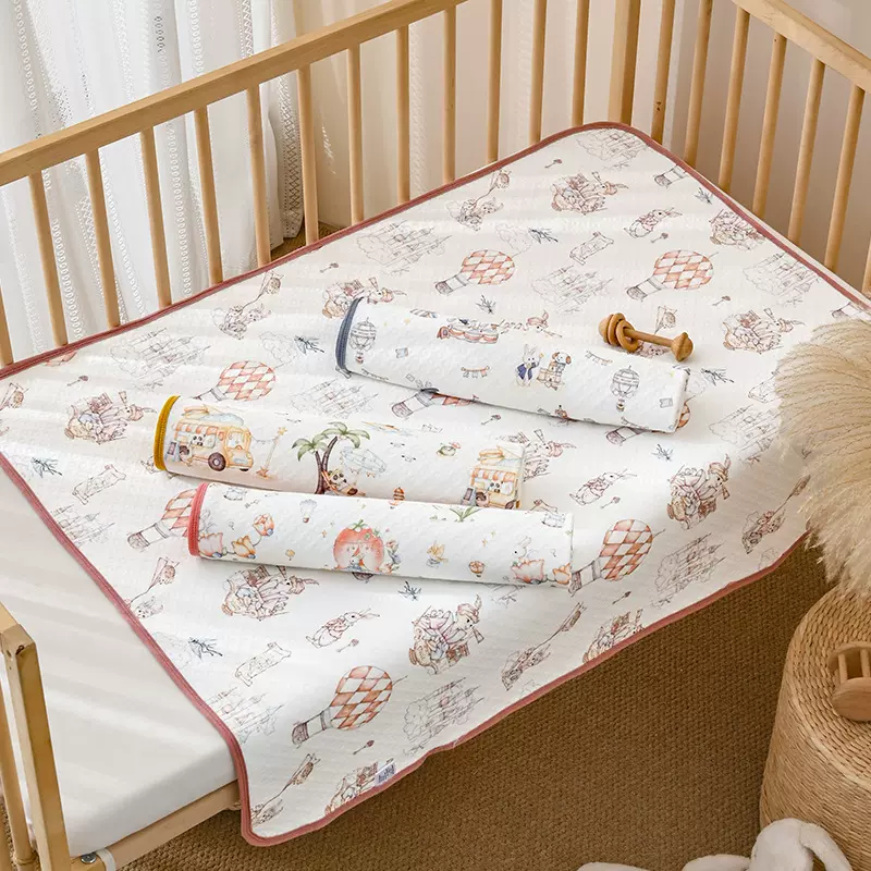 空气层宝宝隔尿垫a类柔软亲肤防渗漏可机洗姨妈垫纯棉婴儿床垫