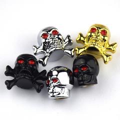 Skull Car Modification Alien Valve Cover Cap Tire Valve Cover Valve Cap Valve Cover Car Accessories