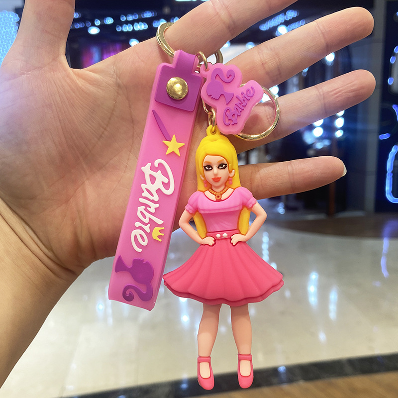 바비 공주 레드 원피스