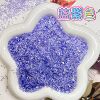 Glass gravel-blue and purple