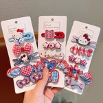 卡通女童发夹小孩可爱头饰新款网红kt卡子宝宝刘海儿童发饰手工