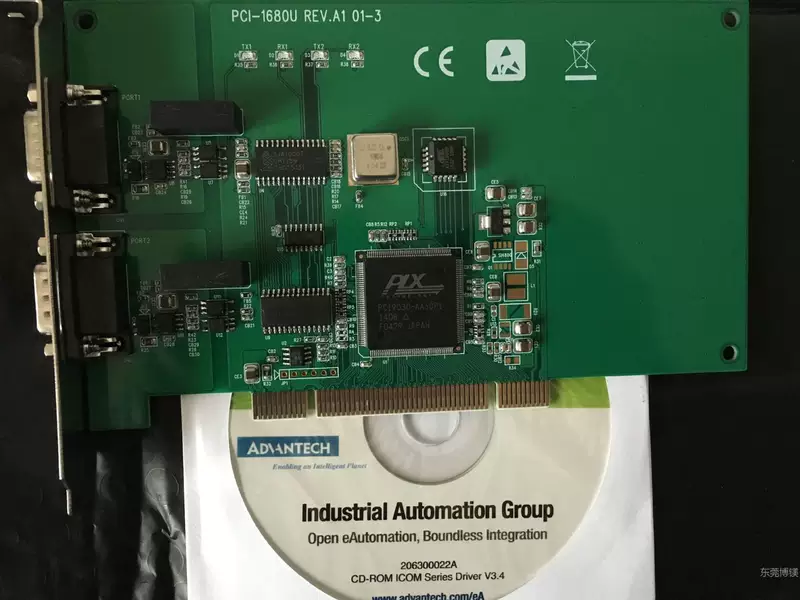 Новая модель: плата PCI-1680U Advantech с двумя портами CAN, универсальная PCI-шина, с гальванической развязкой и защитой