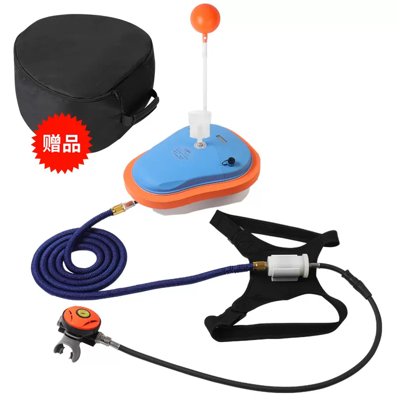 猎宇LY01电动潜水呼吸机浮潜三宝水肺氧气瓶装备全套水下呼吸神器