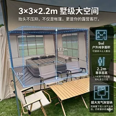 Rainproof, Avtomobil dam çadırları