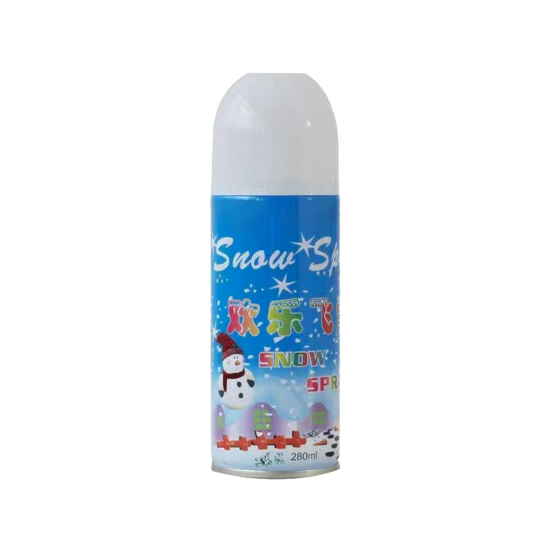 Ramo navideño con espuma de nieve artificial blanca, rosas de nieve en aerosol, árbol de dinero, nieve artificial de colores para decoración de escenas. image 7