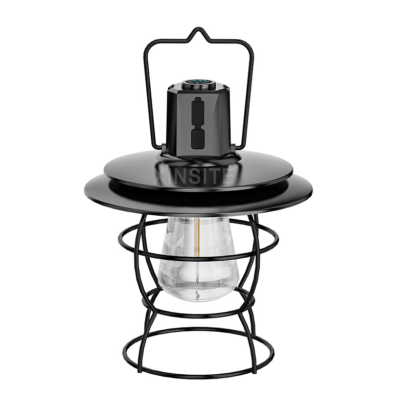 Transfronterizo nueva luz de camping al aire libre camping linterna campamento luz larga resistencia resaltar Luz de emergencia portátil