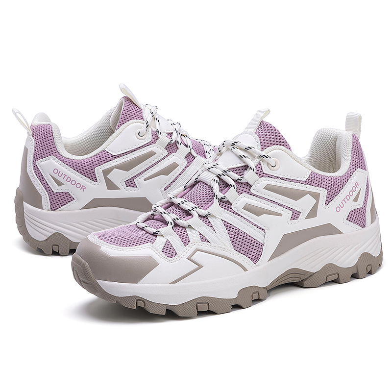 2025 zapatos de montaña deportivos al aire libre grandes transfronterizos zapatos casuales transpirables para parejas zapatos de moda de senderismo