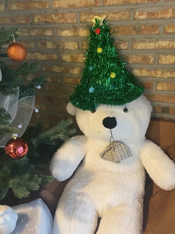 Kerstmuts Kerstman Hoed Kinderen Volwassenen Familie verkleedkleding hoofddeksel sfeergevoel Kerstfeest rekwisieten optreden hoed_voghion.com