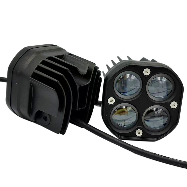 Cross-border Car Front Bumper Light Modified Roof Light Clover Spotlight Motorcycle LED Super Bright Headlight Strong Light