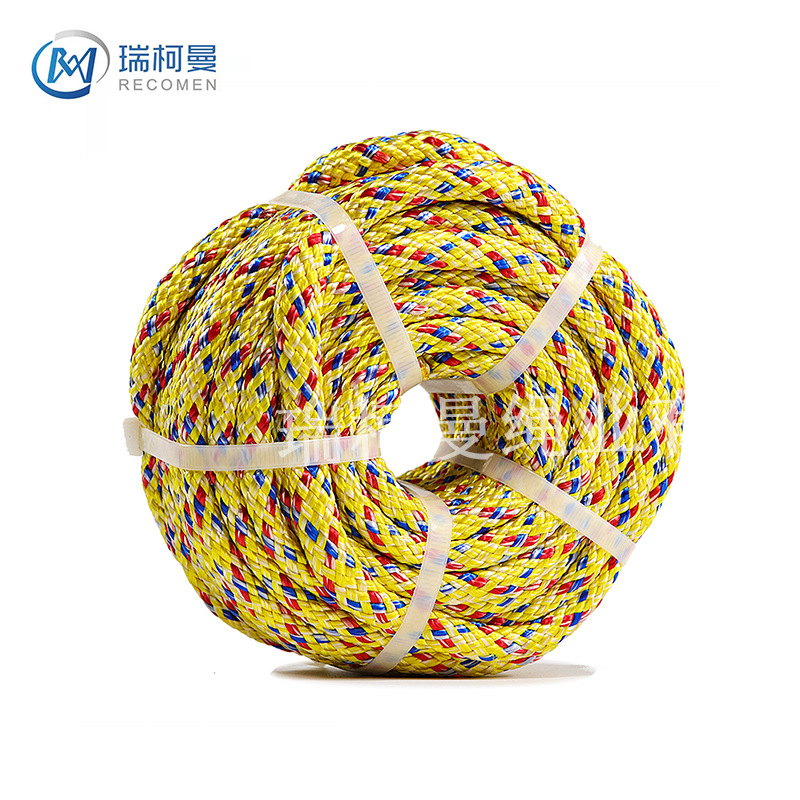 丙纶海洋作业运输固定绳游艇绳码头帆船必备绳尼龙编织绳