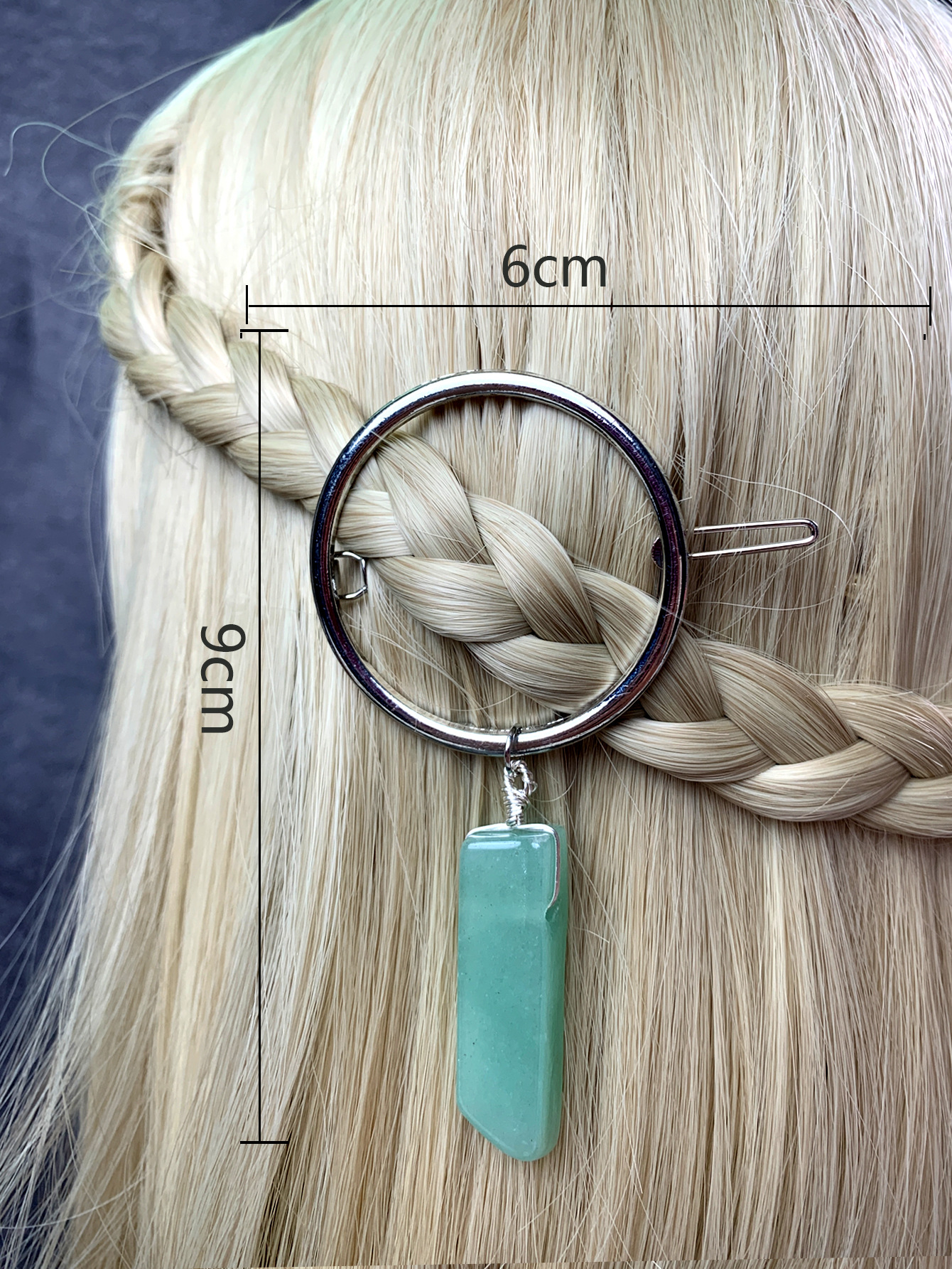 Hair Clip Hair Accessories Type 1 Piece Quantity Daily, Shopping Occasion Simple Style Streetwear Geometric Alloy Hair Clip