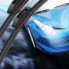新しい二層ストリップ多機能ワイパー骨なしユニバーサルワイパーオリジナル車のフロントウィンドウダブルストリップ卸売