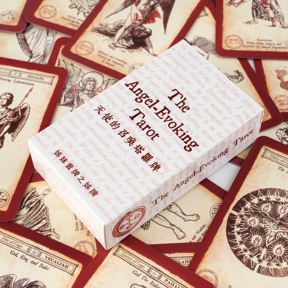 Angel's Invoca Tarot Tarot Solomon Waite Sister Brand Angel Evoking Tarot