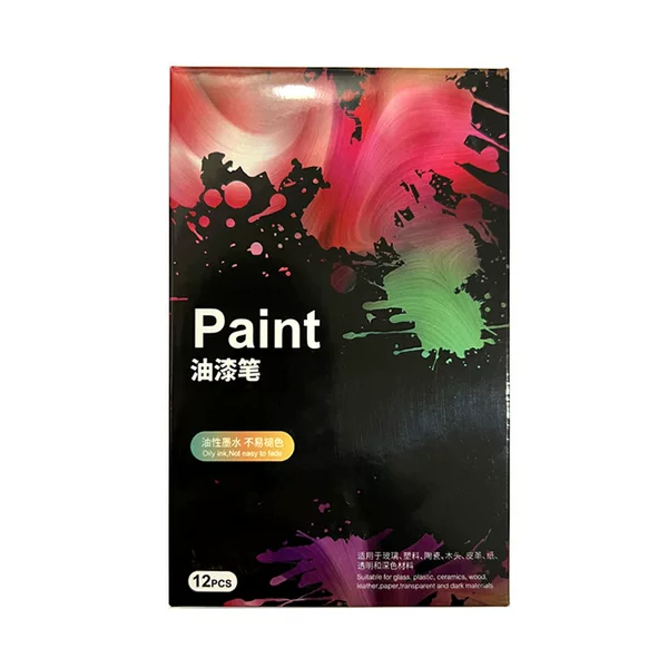 Sanjie paint pen, oil-based marker, marking pen, woodworking pen, multi-purpose, non-fading, waterproof, multi-color