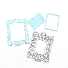 scrapbooking DIY切割刀模 碳鋼刀模 壓花刀模背景花邊框框