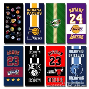 Trendy Sports Towel Custom Gym Towel Lakers Warriors Event Playing Bath Towel Beach Towel with Logo